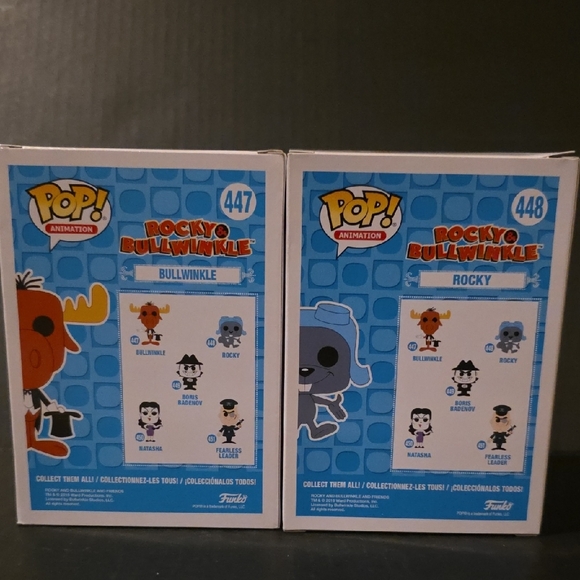Funko Pop! Rocky and Bullwinkle Figures - Picture 4 of 8